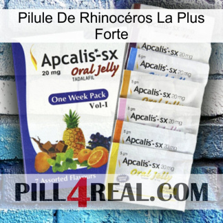 Pilule De Rhinocéros La Plus Forte 11